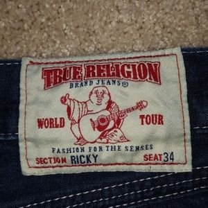 True Religion Ricky jeans Size 34X34